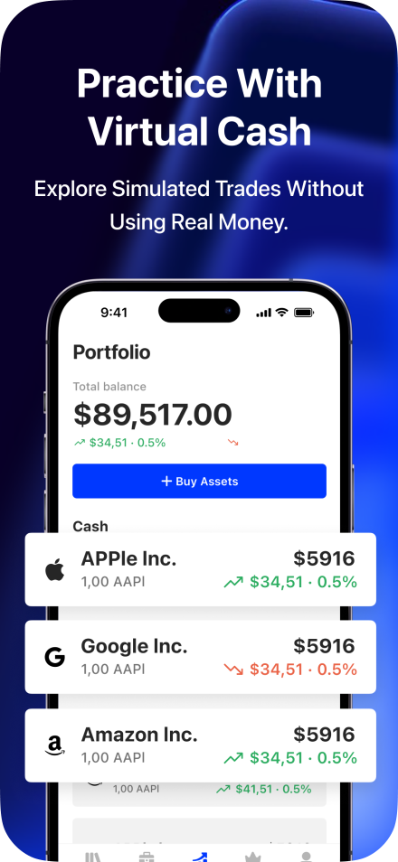 Practice With Virtual Cash